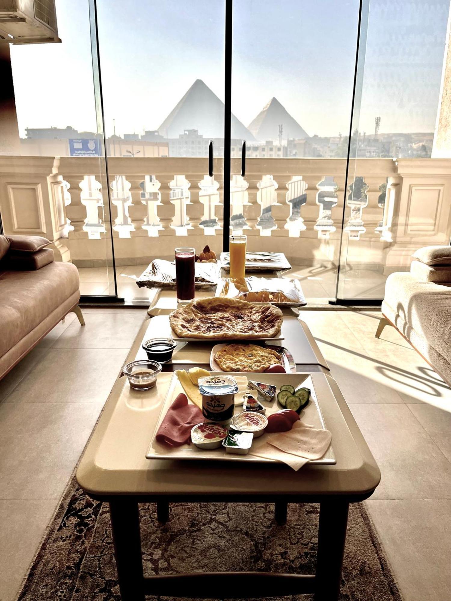 Pyramids Charm Hotel Al Kawm al Akhdar Kültér fotó