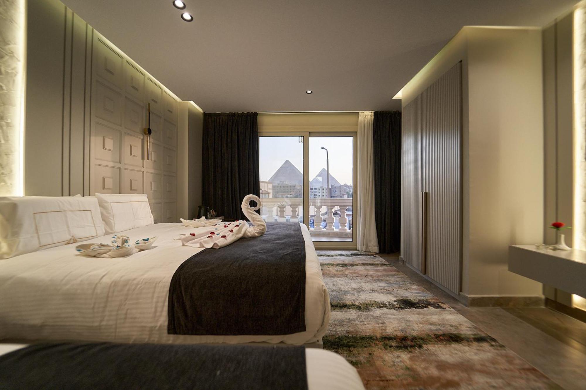 Pyramids Charm Hotel Al Kawm al Akhdar Kültér fotó
