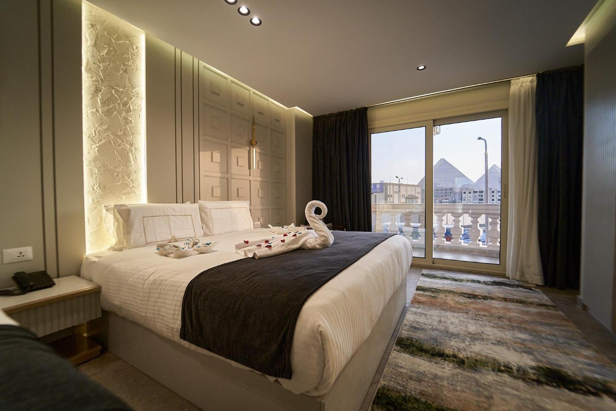 Pyramids Charm Hotel Al Kawm al Akhdar Kültér fotó