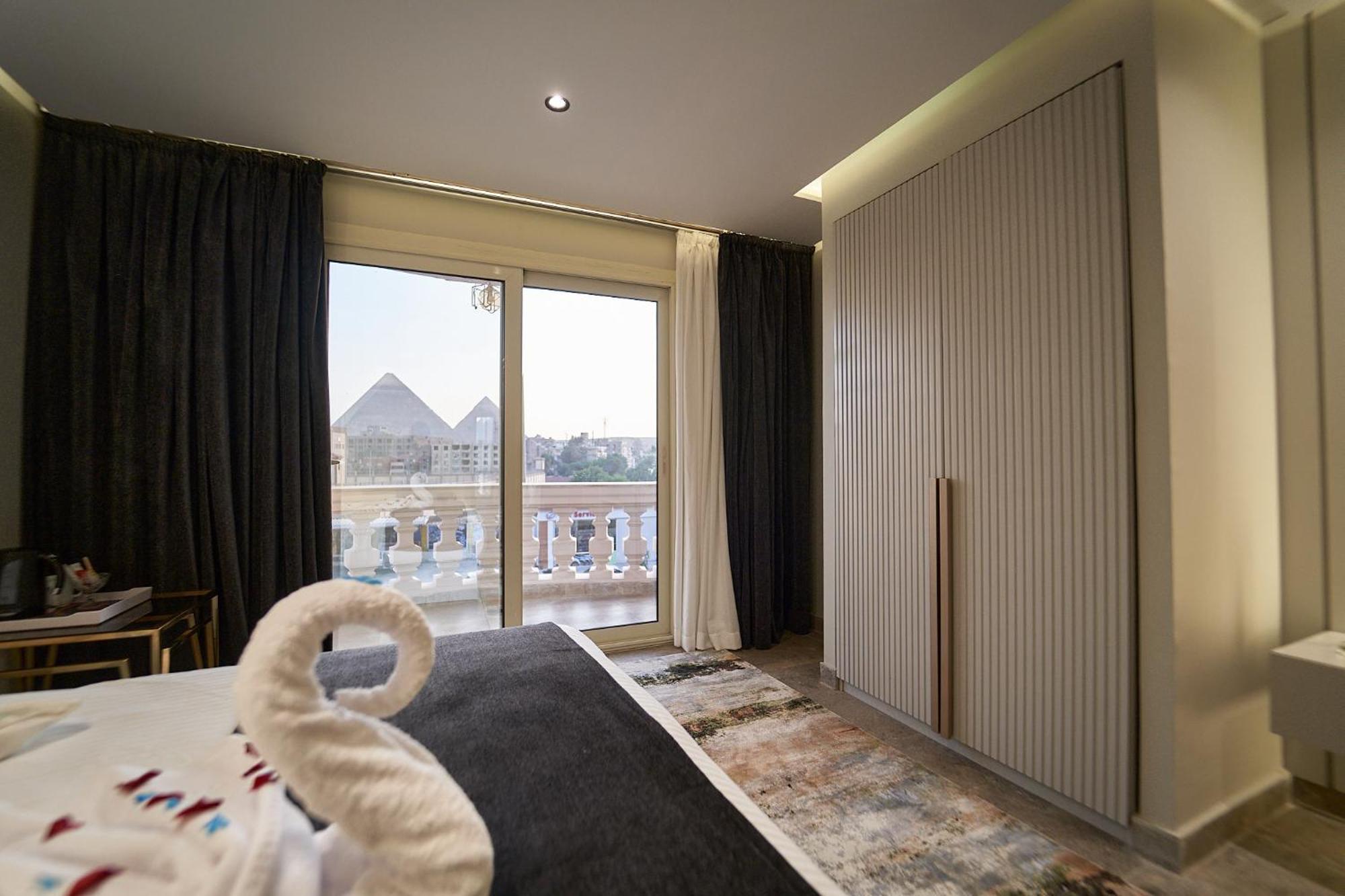 Pyramids Charm Hotel Al Kawm al Akhdar Kültér fotó