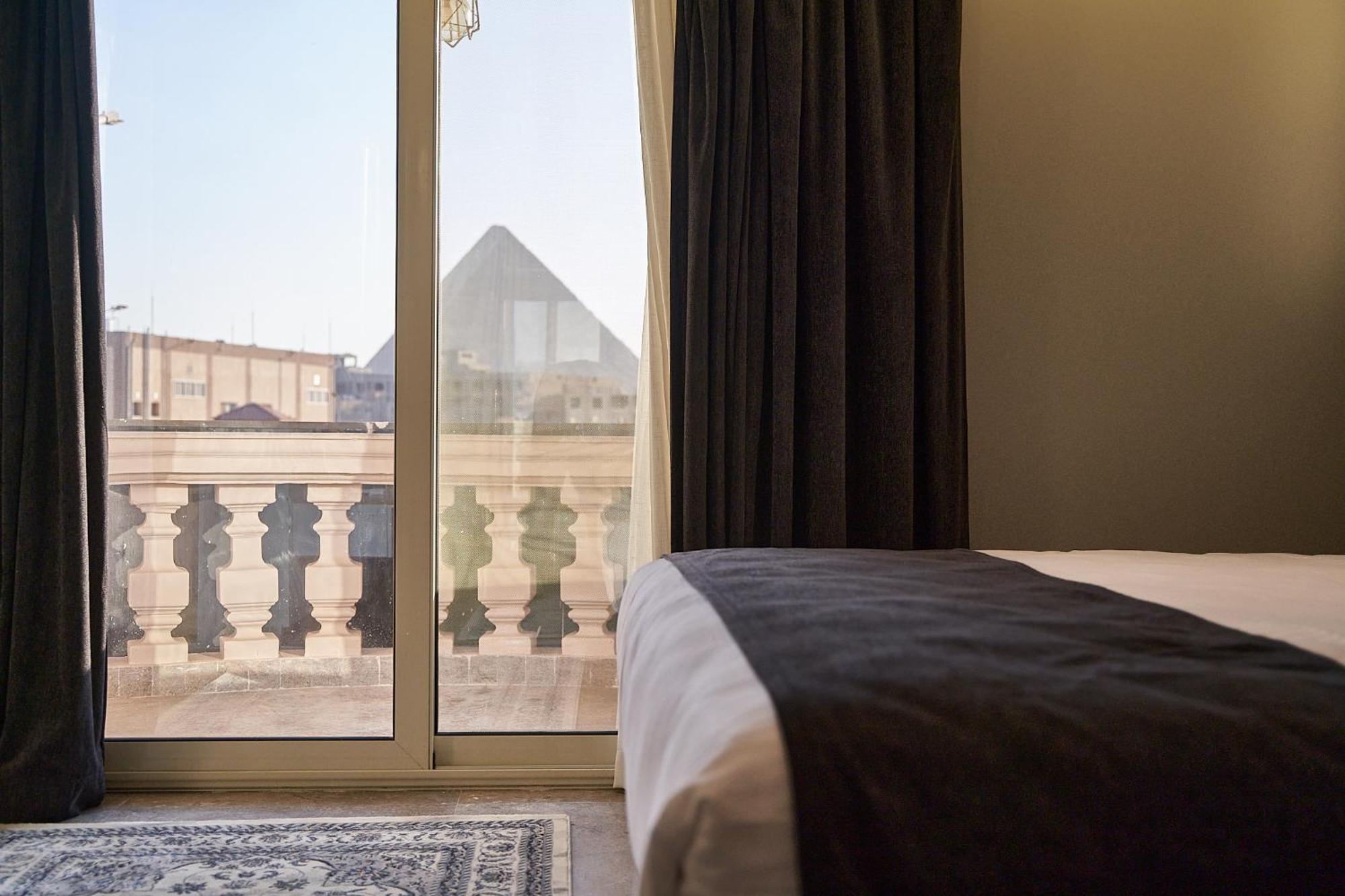 Pyramids Charm Hotel Al Kawm al Akhdar Kültér fotó