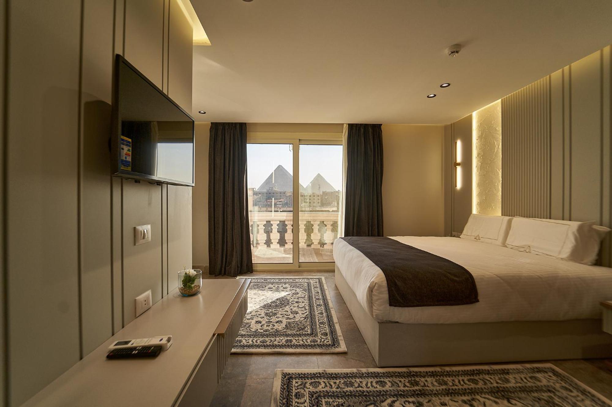 Pyramids Charm Hotel Al Kawm al Akhdar Kültér fotó