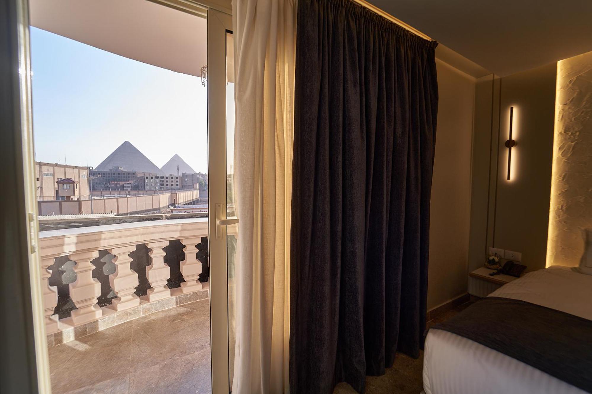 Pyramids Charm Hotel Al Kawm al Akhdar Kültér fotó