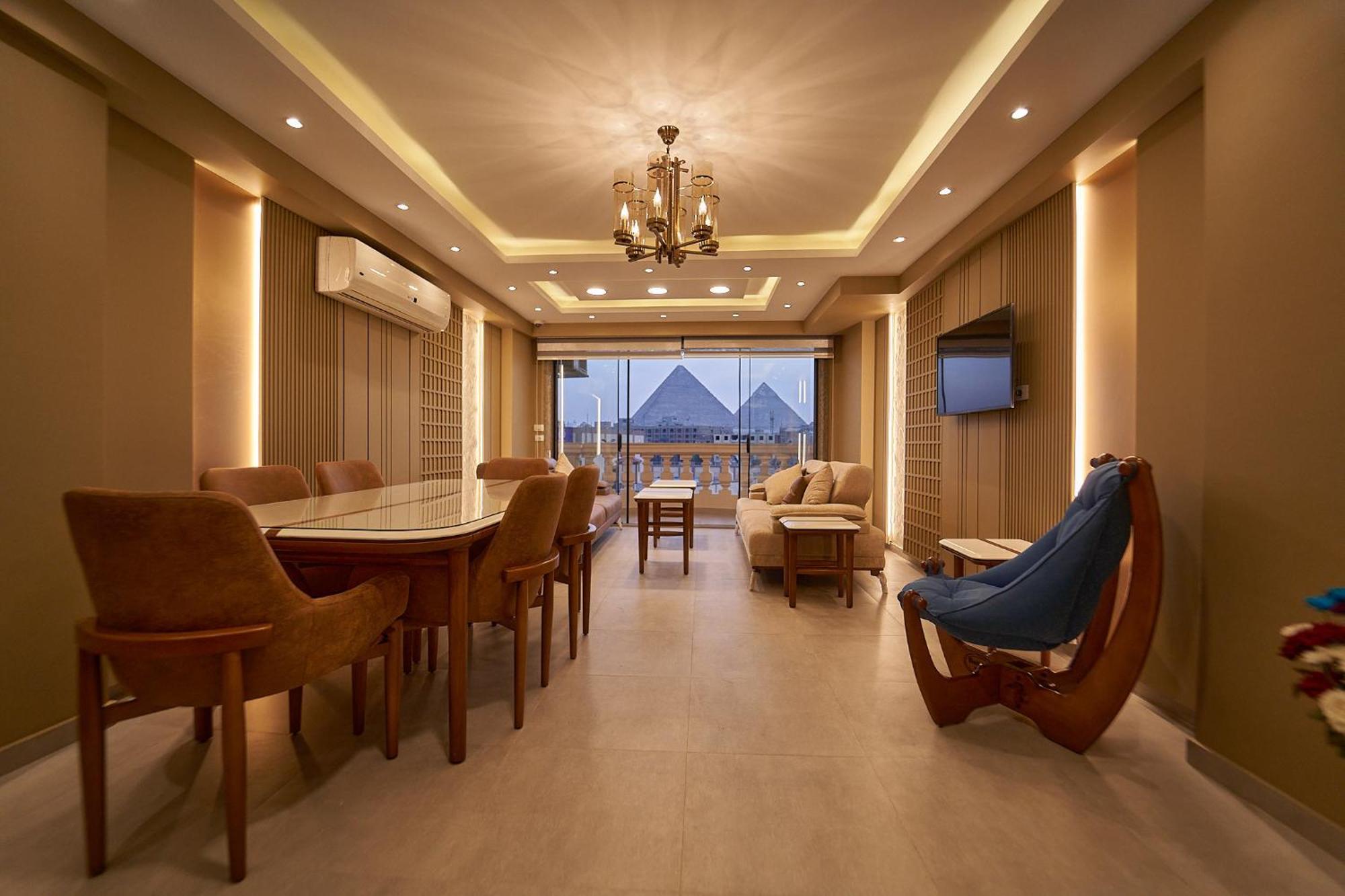 Pyramids Charm Hotel Al Kawm al Akhdar Kültér fotó