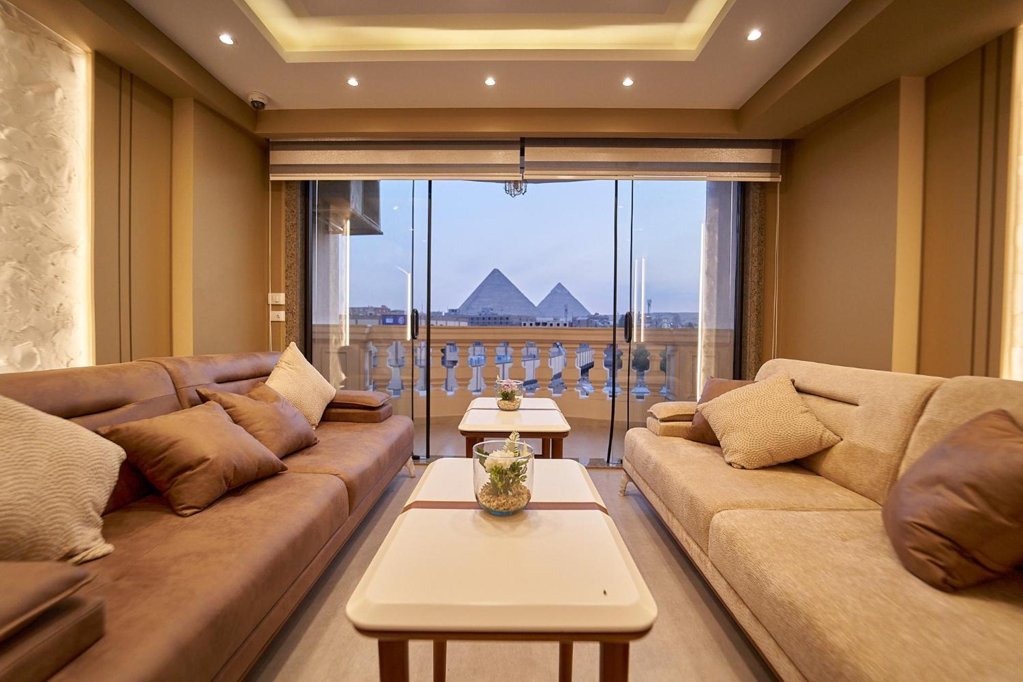 Pyramids Charm Hotel Al Kawm al Akhdar Kültér fotó