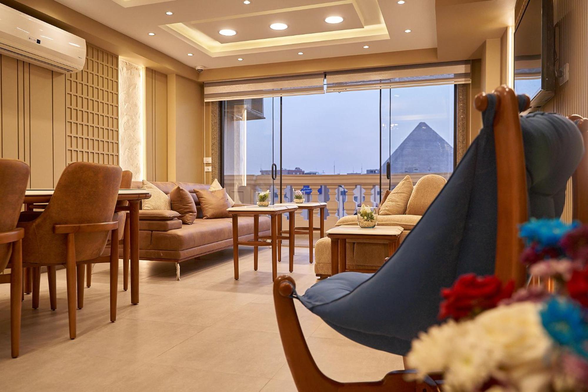 Pyramids Charm Hotel Al Kawm al Akhdar Kültér fotó