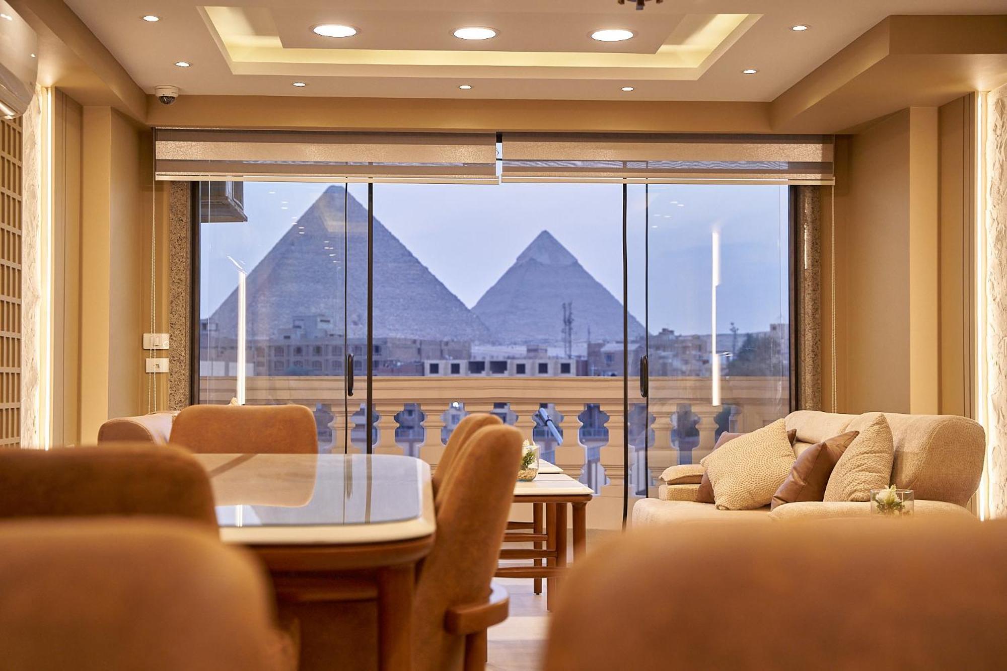 Pyramids Charm Hotel Al Kawm al Akhdar Kültér fotó